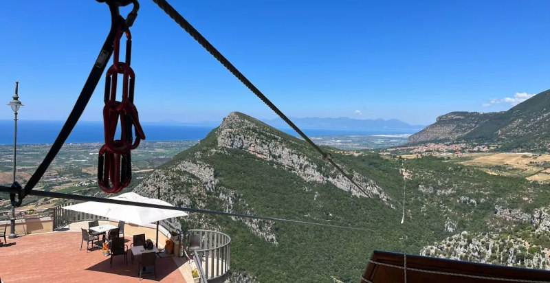 Avventura aerea nel cuore del Cilento