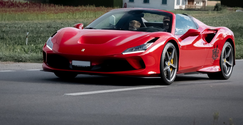 Giri Ferrari pista Sarno