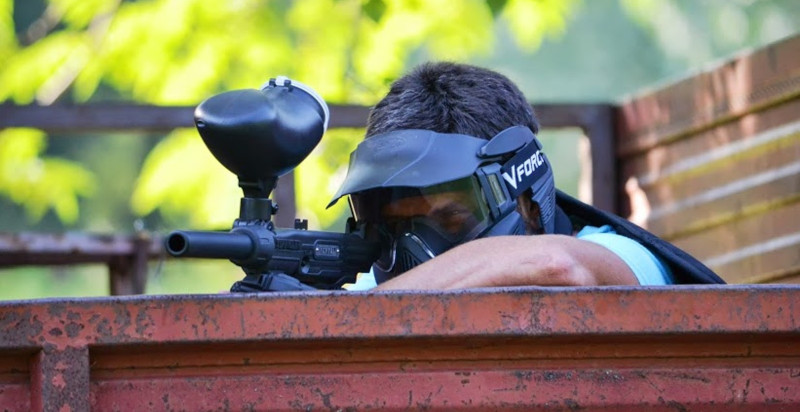 Campo di paintball attrezzato a Salerno