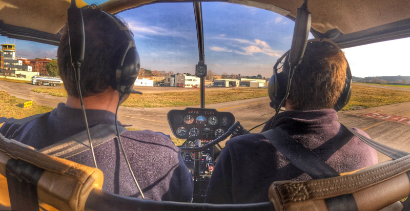 Esperienza di volo in elicottero Roma
