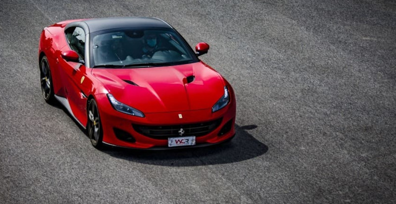 Ferrari Portofino Coupè-Cabriolet giro da copilota Limatola