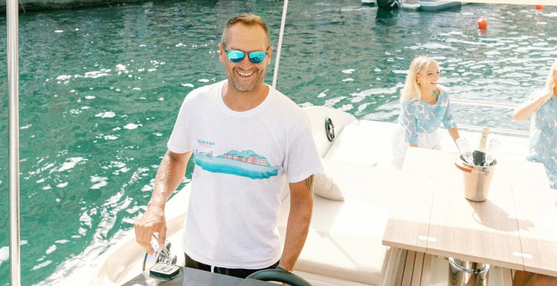 Aperitivo in barca al tramonto a Portofino