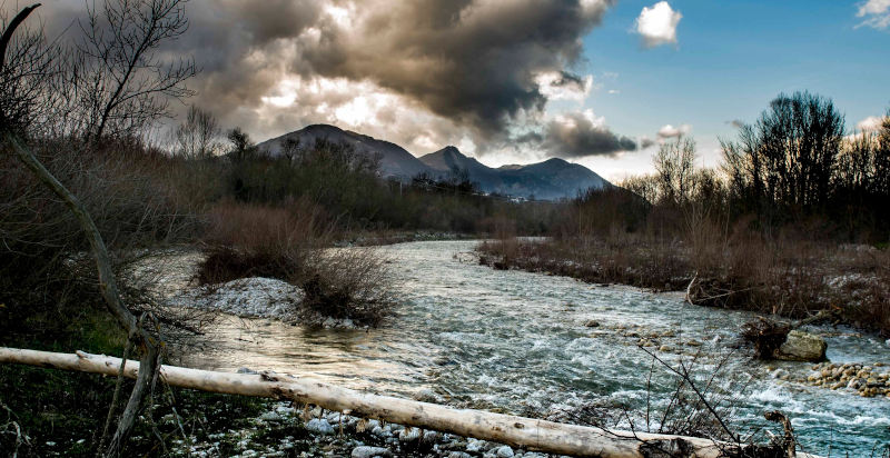escursione guidata canoa molise natura fiume
