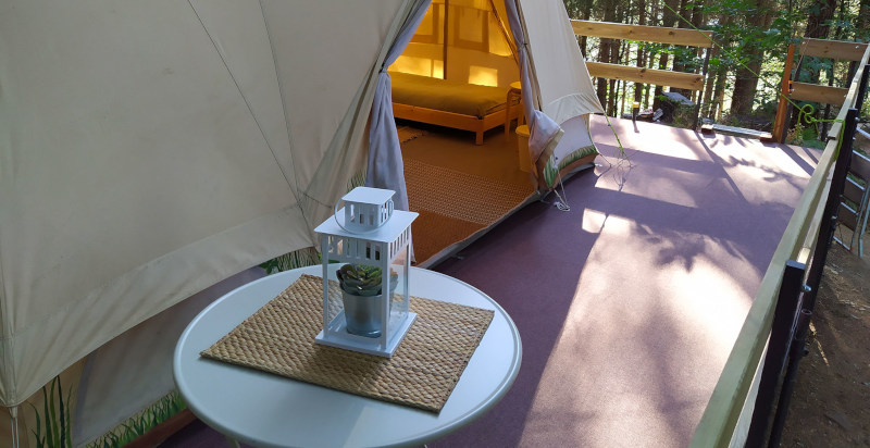 Pernottamento glamping nel Parco delle Madonie per una vacanza immersa nella natura