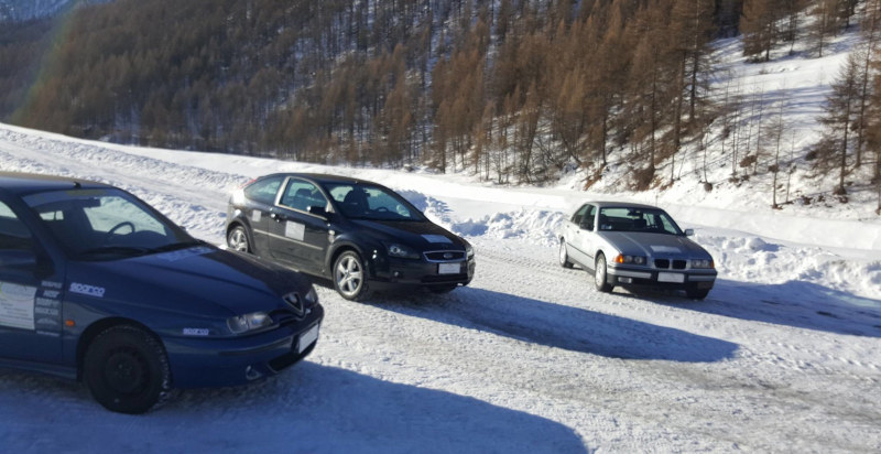 Guida sicura su ghiaccio e neve