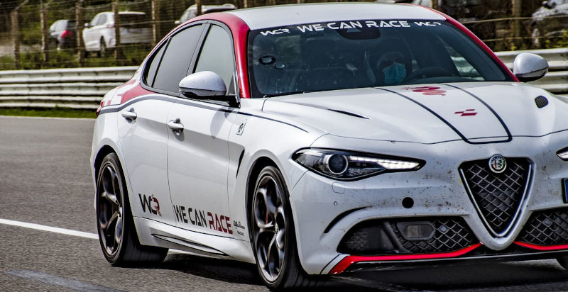 Esperienza di guida su Alfa Giulia Quadrifoglio all'Autodromo Valle dei Templi