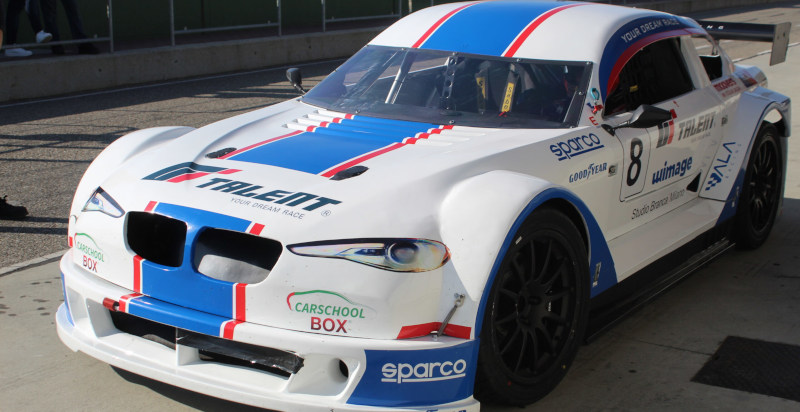 Pilotare una Mitjet sulla pista di Pavia