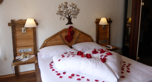 Esperienza rilassante in una stanza di fieno