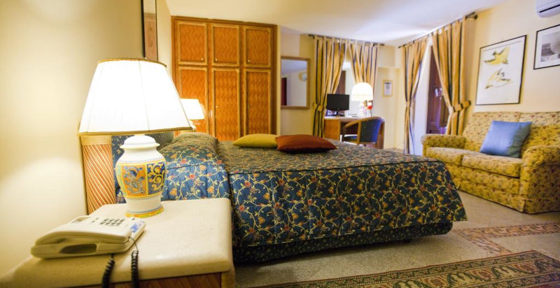 Stanza matrimoniale all'Hotel Elimo di Erice