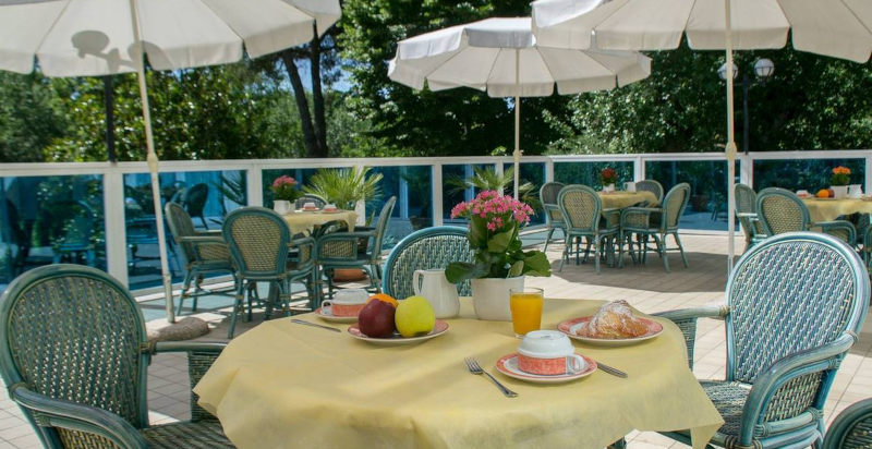 Ristorante dell’hotel con piatti tipici veneti