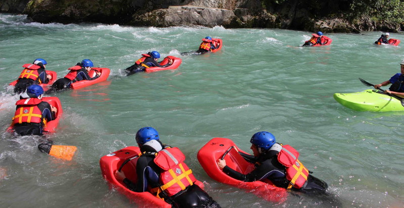 Esperienza adrenalina hydrospeed in Valtellina