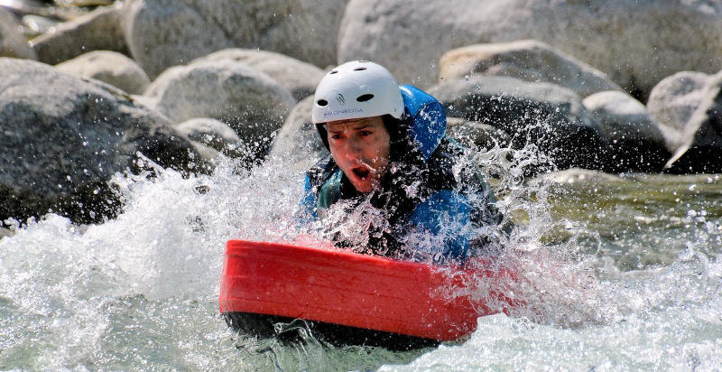 Emozioni e adrenalina con l’hydrospeed a Balmuccia