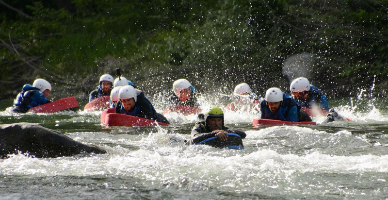 Paesaggi mozzafiato lungo il fiume Sesia con l’hydrospeed