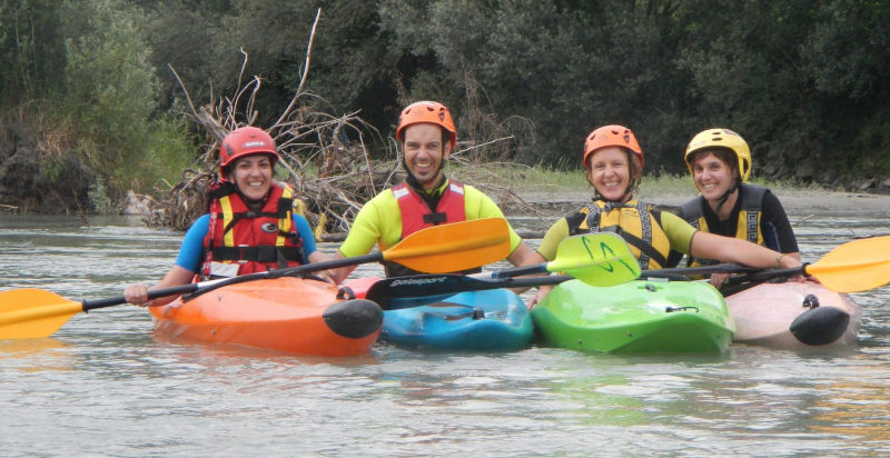 Avventura in kayak sul fiume Adige con guida esperta