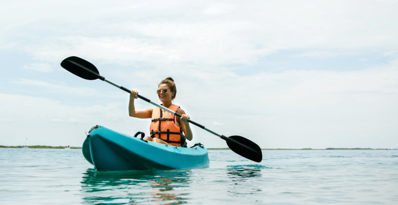 Escursione in Kayak a Montecosaro, Marche