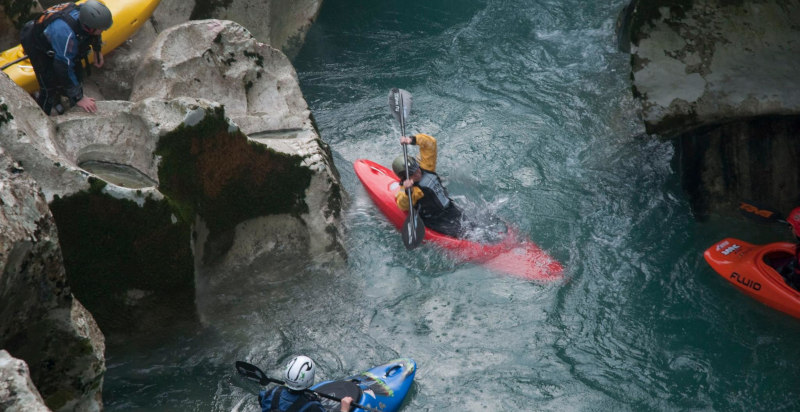 Avventura in kayak sul fiume Sele