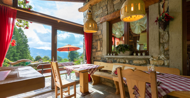 Agriturismo montano vicino al Lago di Como