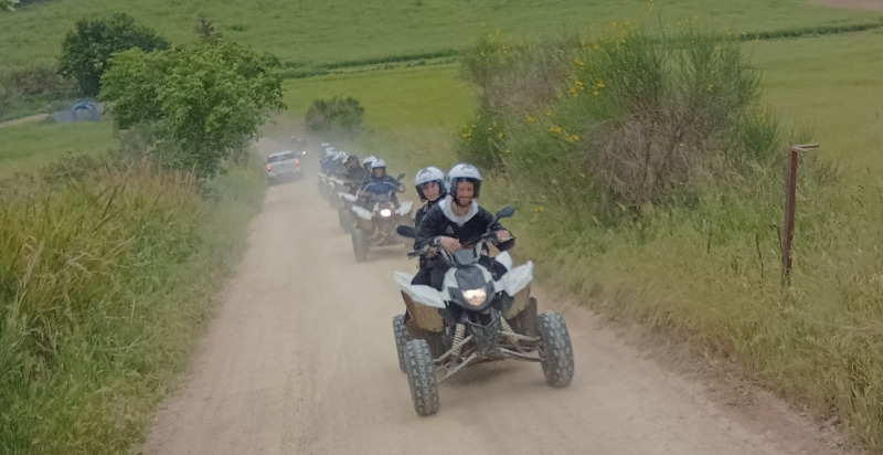 avventura all'aria aperta cerveteri quad