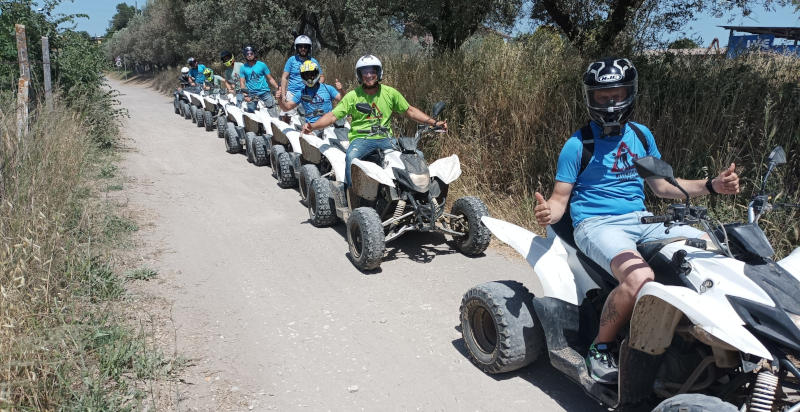 cerveteri belvedere vista panoramica quad