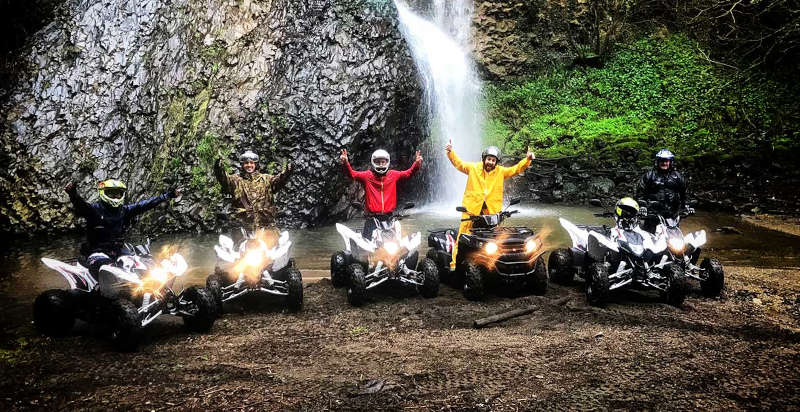 cascate etrusche escursione quad cerveteri