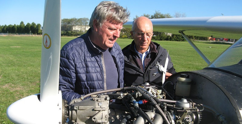 Briefing pre-volo su aerodinamica e sicurezza presso Avio Club Macerata