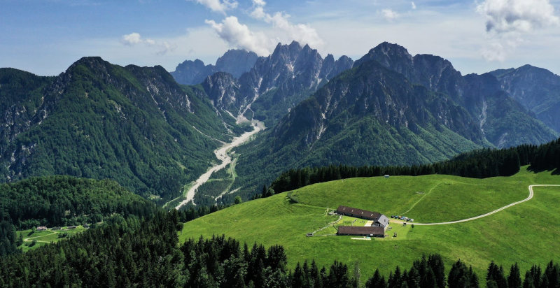 Malga Glazzat a Pontebba in provincia di Udine
