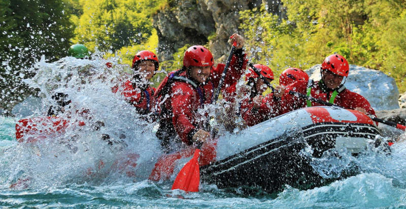 Avventura rafting in Molise, tra natura e rapide del Volturno