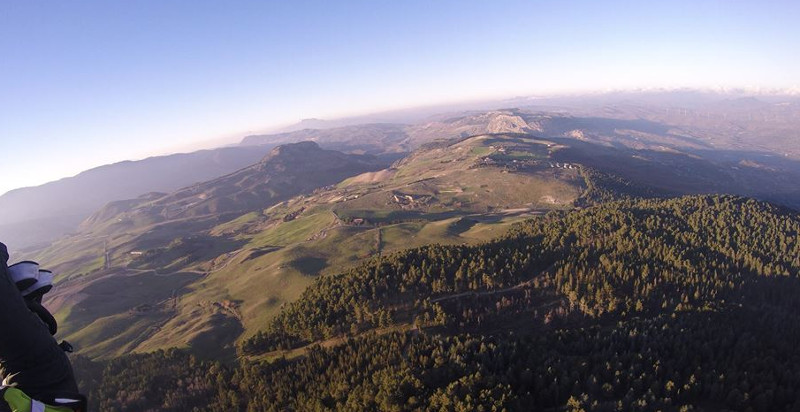 monti-sicani-parapendio-volo-agrigento