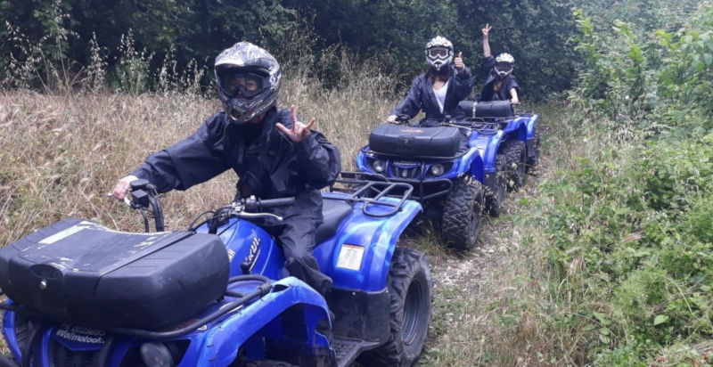 Avventura off-road in quad nei territori naturali di Monteforte Irpino