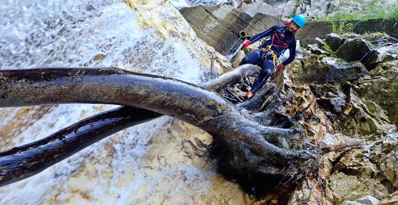 Natura incontaminata Gola Fossaceca canyoning
