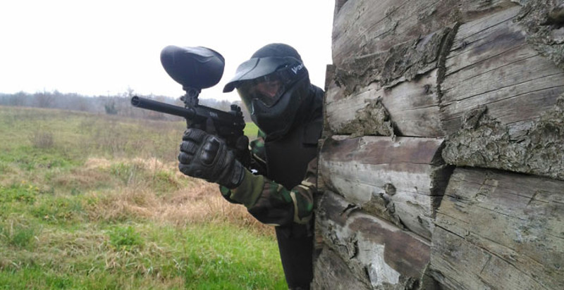 Campo di paintball attrezzato in Piemonte