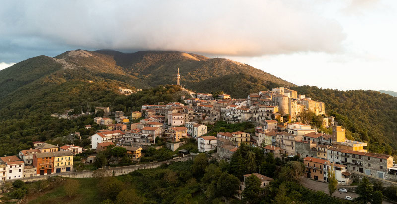 Vista panoramica Rocca Massima