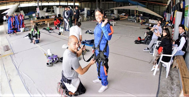 paracadute tandem taormina