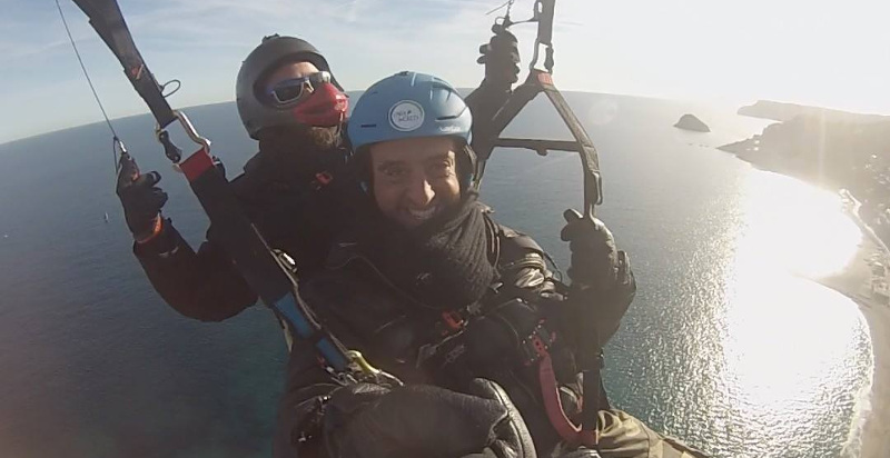 Parapendio Bergeggi Liguria
