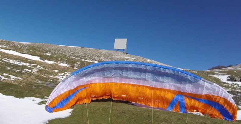 Decollo in parapendio a Isernia, esperienza unica