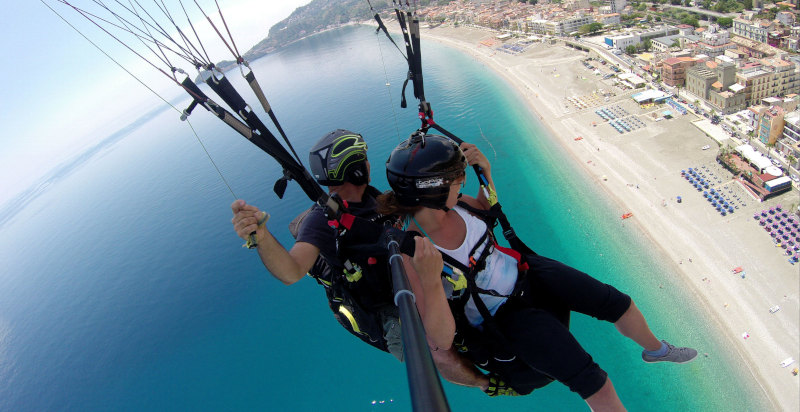 Parapendio Taormina
