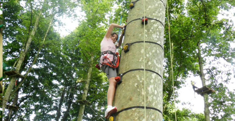 Parco Avventura Candia Canavese percorso per bambini e famiglie