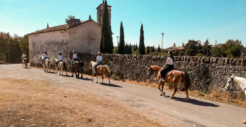 Escursione a cavallo tra storia e natura nelle campagne veronesi