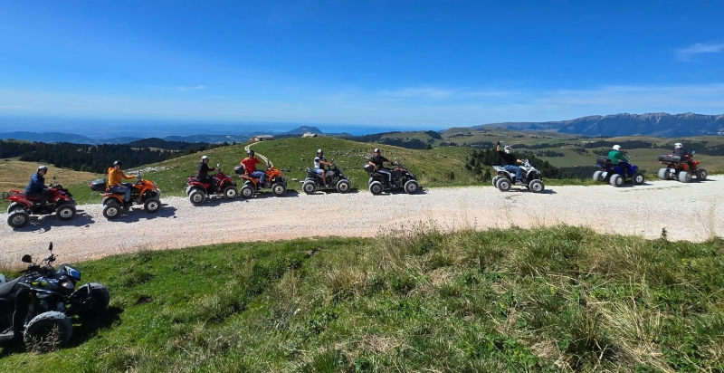 Avventura in quad nella natura incontaminata della Lessinia