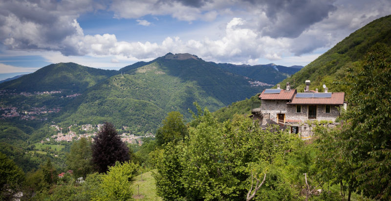 Pernottamento in agriturismo sul lago di Como
