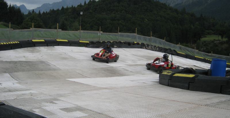Pista go kart di Andalo aperta tutto l'anno