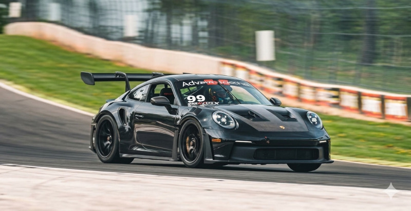 Porsche 992 GT3 RS all'Autodromo dell'Umbria