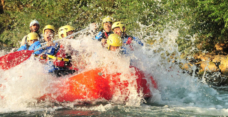 Rafting sul fiume Sele, un'avventura adatta a tutti
