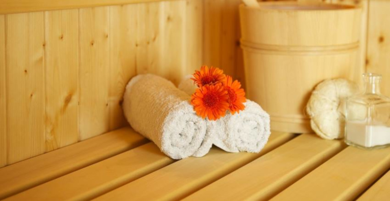 Sauna finlandese per momenti di puro relax