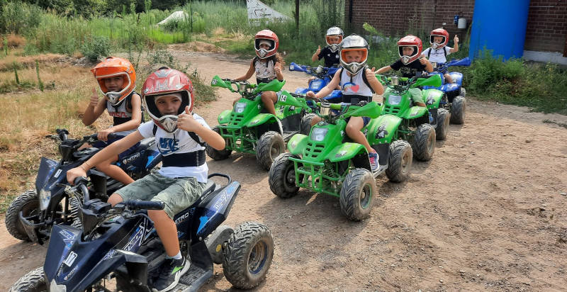 attività outdoor per bambini con quad a Bellinzago Novarese