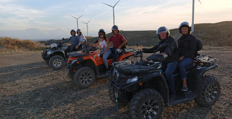 Guidare un quad attraverso i sentieri panoramici di Catanzaro