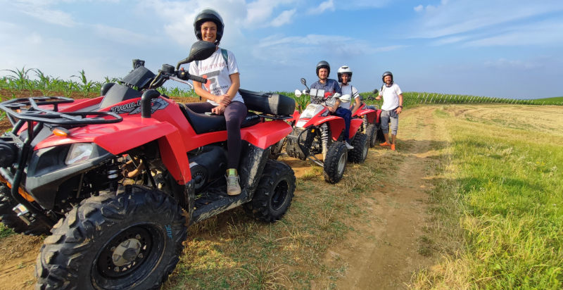 Avventura in quad nel Monferrato con sosta fotografica panoramica