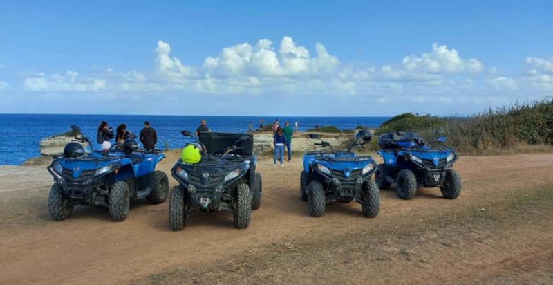 Tour in quad nel cuore del Salento