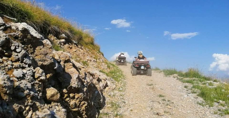 Escursione in quad tra i sentieri montani della Val Camonica