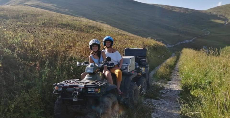 Esperienza outdoor in quad tra i boschi della Valcamonica